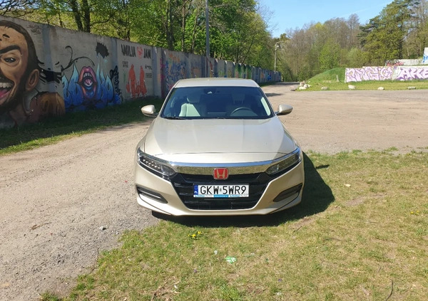 Honda Accord cena 74900 przebieg: 92000, rok produkcji 2018 z Kwidzyn małe 596